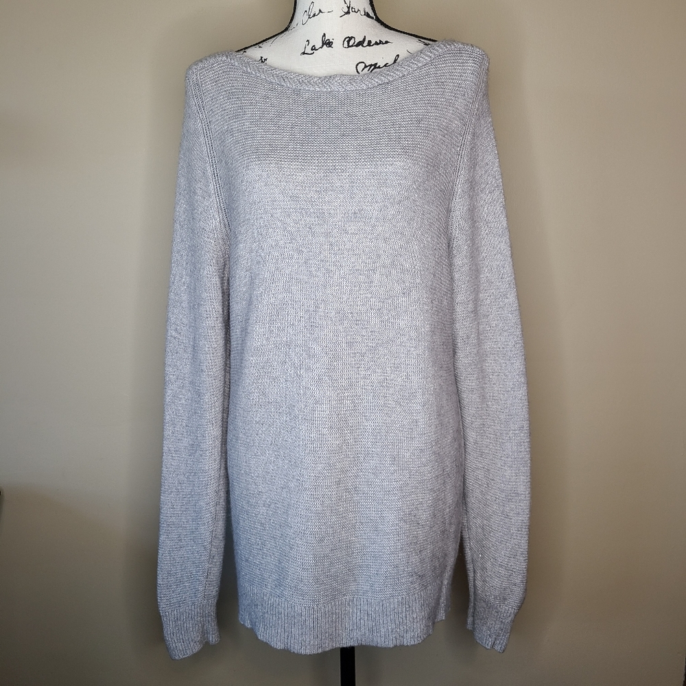 Banana Republic Sweater, Gray / Silver